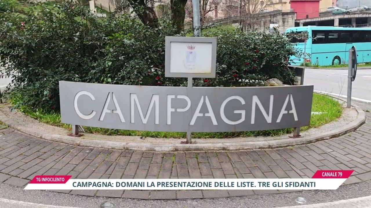 Elezioni Campagna, domani la presentazione delle liste: sfida a tre per il dopo Luongo
