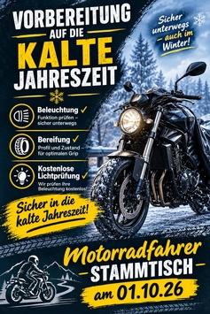 POL-EL: Lingen - Motorradfahrerstammtisch zum letzten Mal in diesem Jahr