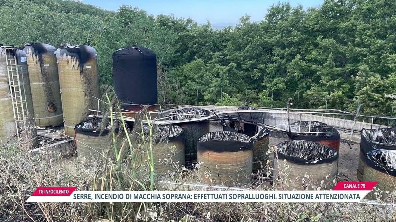 Serre, incendio di Macchia Soprana: effettuati sopralluoghi. Situazione attenzionata
