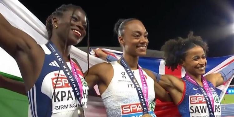 Europei di Atletica, grandissima Iapichino: è oro nel lungo! Bronzo per la 4x400 donne