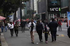 Com 8,8ºC, Belo Horizonte volta a bater recorde de frio em 2026