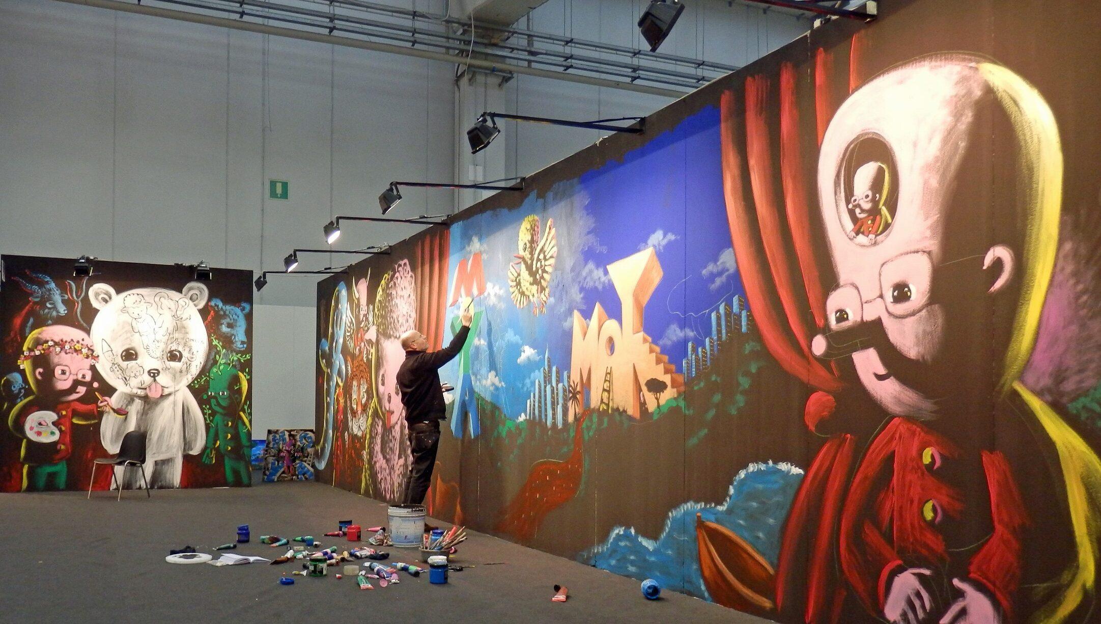 Art Montpellier 2026 : Patrick Moya en Live Painting Immersif pour les 10 ans du Salon