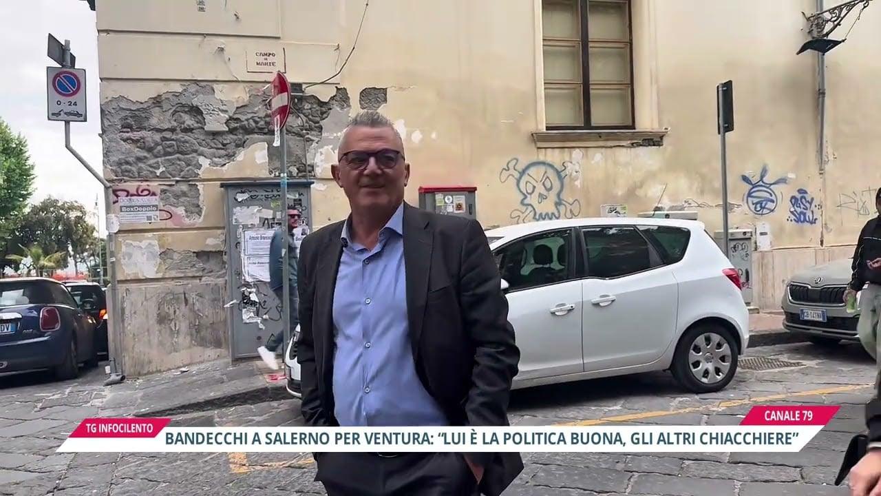 Bandecchi a Salerno lancia la sfida di Ventura: “Basta politica delle chiacchiere, qui serve il modello Terni”