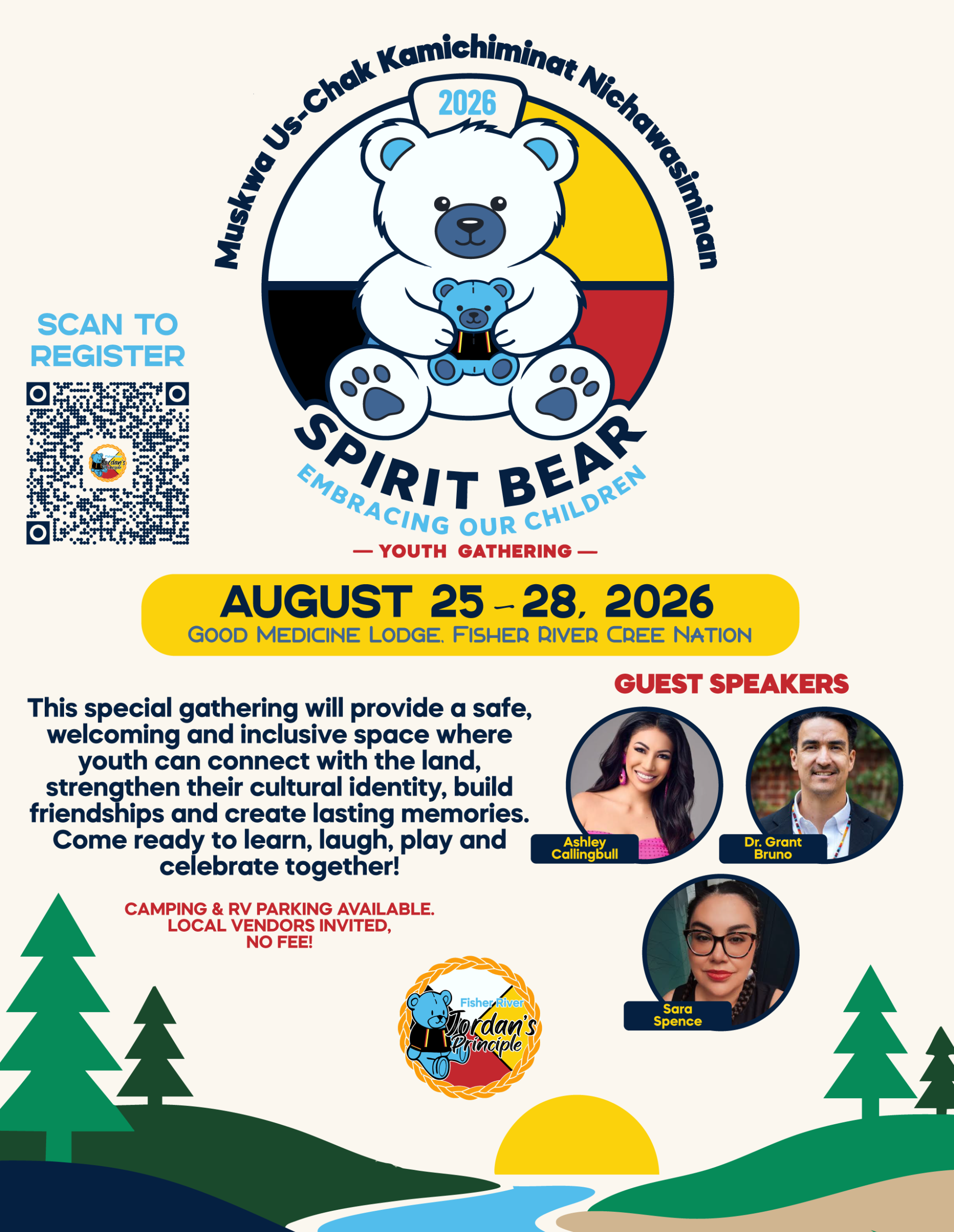 Spirit Bear Embracing Our Children Youth Gathering | August 25-28, 2026