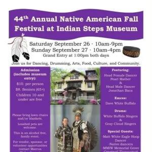 44th Annual Native American Festival at Indian Steps Museum 2026