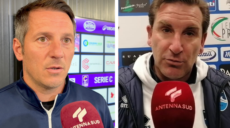 Seria C, Potenza-Monopoli: il commento dei due tecnici
