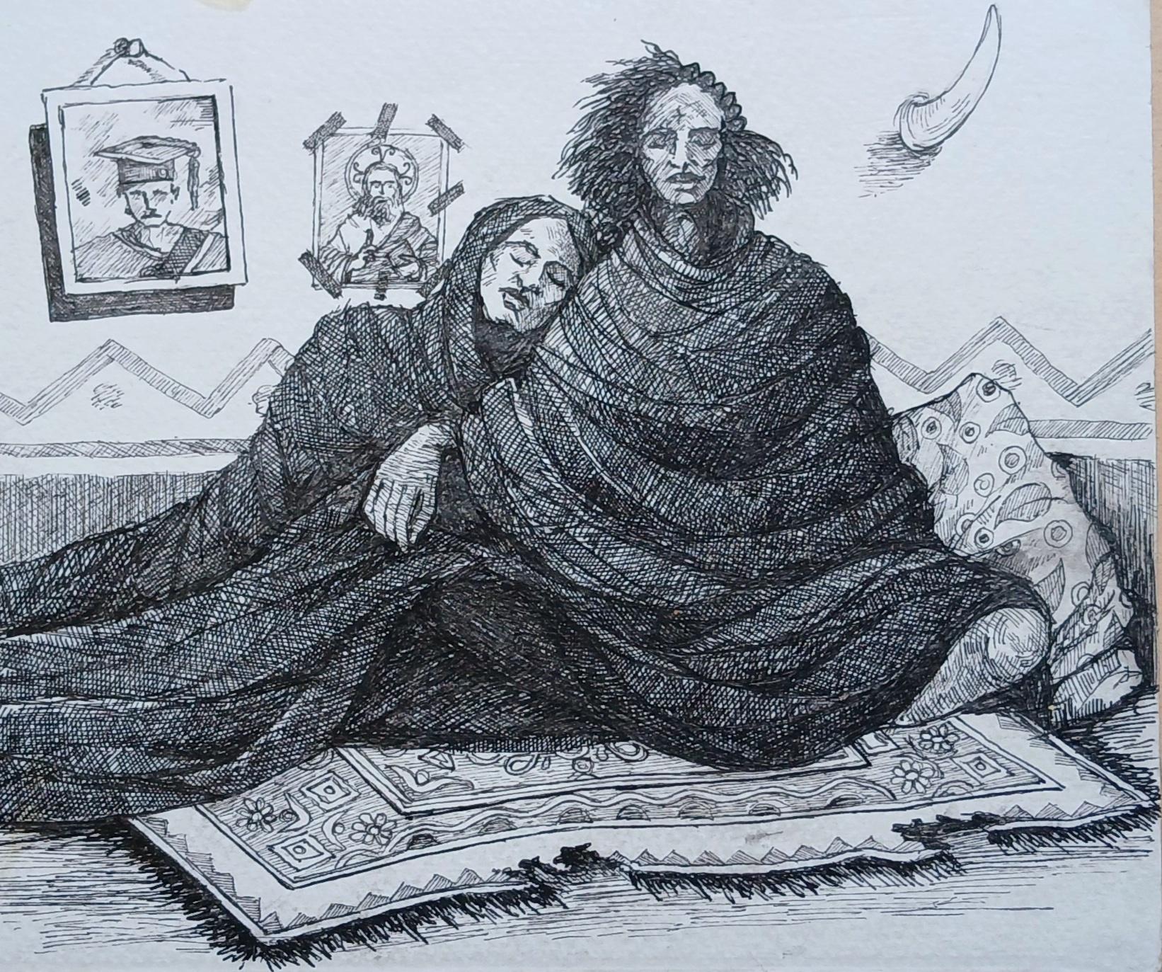 Un carnet de dessins témoigne de la guerre du Tigray