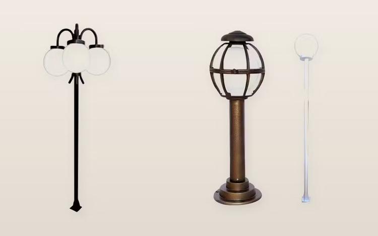 Iluminar caminho longo sem transformar o quintal em vitrine