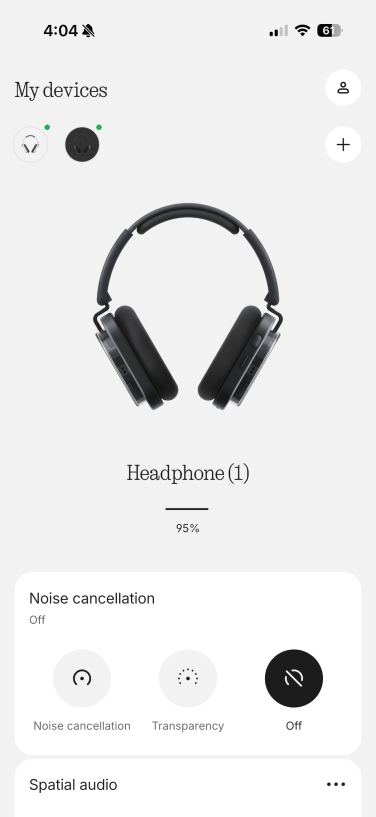 app home page of nothing (1)