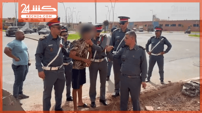 بالڤيديو: إعادة تمثيل جرائم سرقة اسلاك كهربائية بمراكش