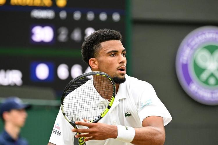 Arthur Fils retrouve le gazon de Wimbledon deux ans après son huitième de finale en 2024. (P.&nbsp;Lahalle/L'Équipe)