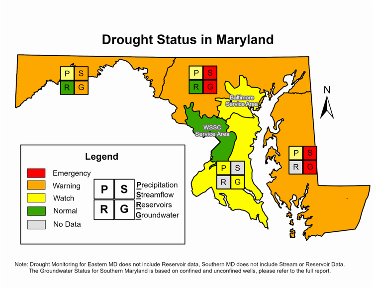 Washington County Office of Emergency ManagementSharing State Drought Warning Information from Maryland Department of Environment (MDE)