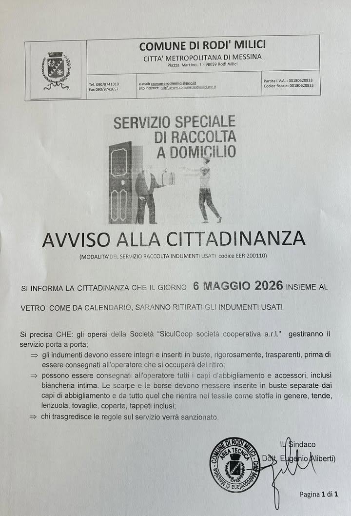 Amministrazione Rodì Milici Posted