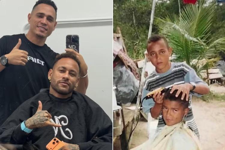 'Neymar coroou meu trabalho': barbeiro do craque há 11 anos começou cobrando R$ 1 e hoje atende astros do futebol