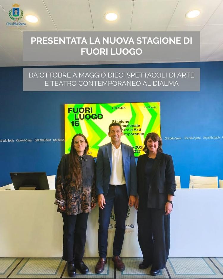 🎭 Presentata la nuova edizione di Fuori Luogo 📆 Da ottobre a maggio il Dialma ospiterà la nuova edizione di Fuori Luog...