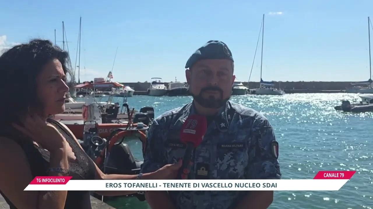 Scario, ordigni bellici nel Golfo di Policastro: a lavoro il Nucleo SDAI