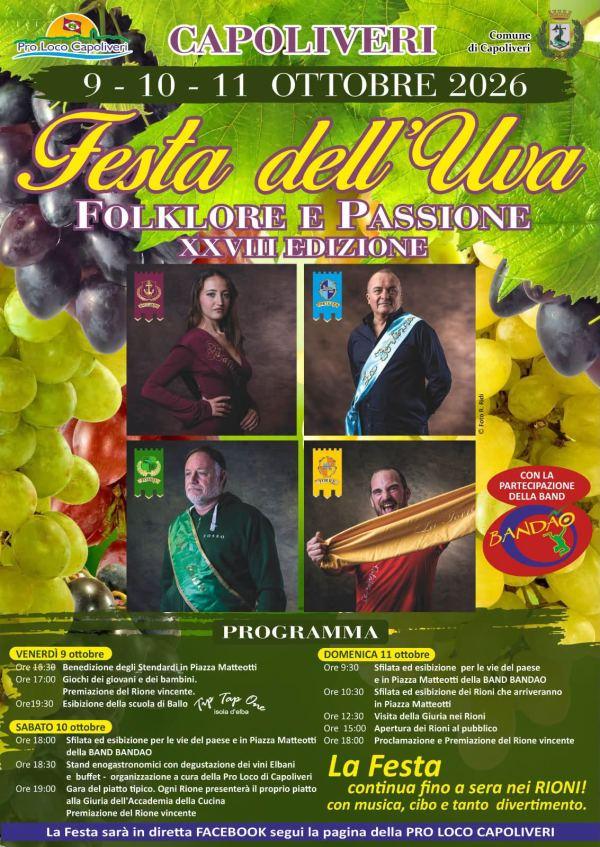 XXVIII edizione della Festa dell'Uva