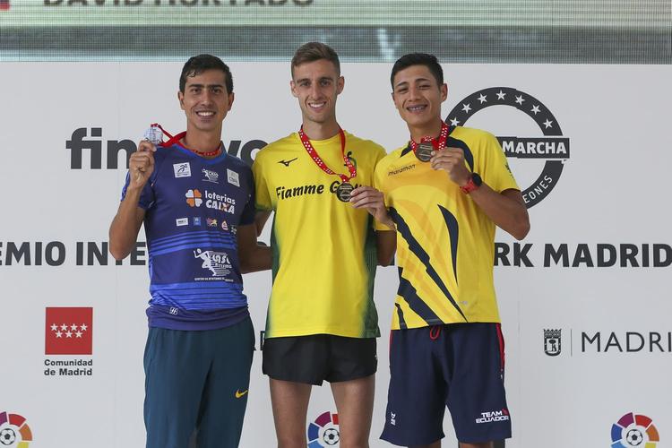 Caio Bonfim conquista prata na marcha atlética em Madri com recorde