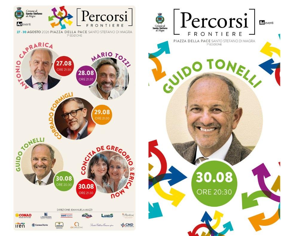 🎉 Ultima giornata di incontri per la 7° Edizione di PERCORSI, la rassegna culturale del Comune di Santo Stefano Magra,...