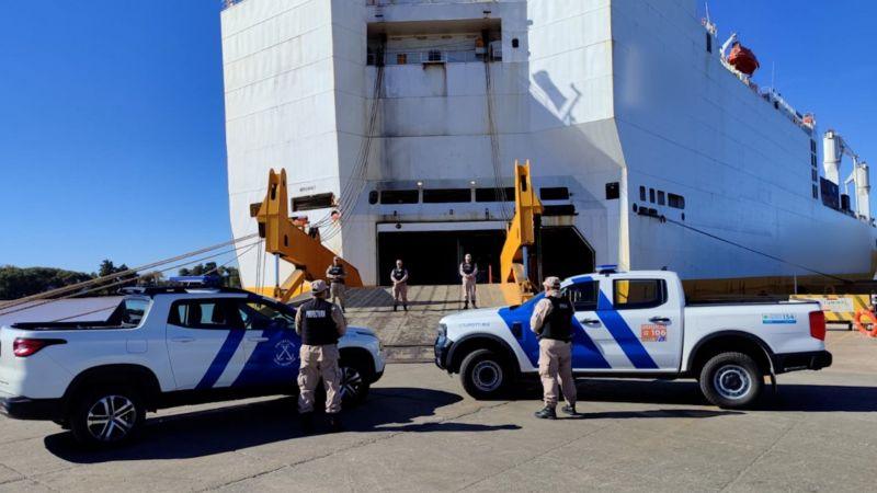 Incautaron 16 kilos de cocaína ocultos en un buque italiano en el puerto de Zárate