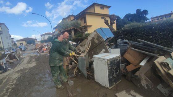 Alluvione in Toscana: operai ex Gkn, 500 volontari per aiuto a Campi Bisenzio