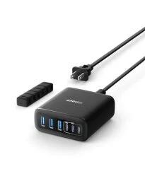 Anker Desktop Charger, Fast Charging USB C Charger, 112W Max 6-Port Charging Station, for iPhone, iPad, MacBook, Samsung and More (Cable Not Included)