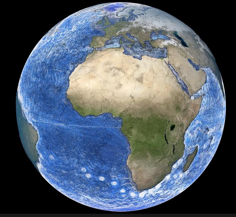 Novo estudo questiona explicação usada há décadas sobre corrente oceânica que regula o clima global