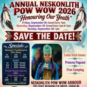 Annual Neskonlith Pow Wow 2026