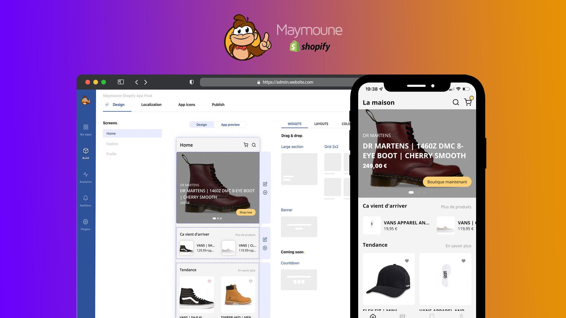 Créer une application iPhone et Android pour sa boutique Shopify