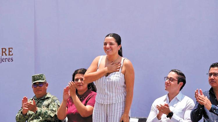 Melissa Mon­tes de Oca y Margarita González inauguran nuevo Centro LIBRE en Ayala para dar apoyo gratuito a mujeres