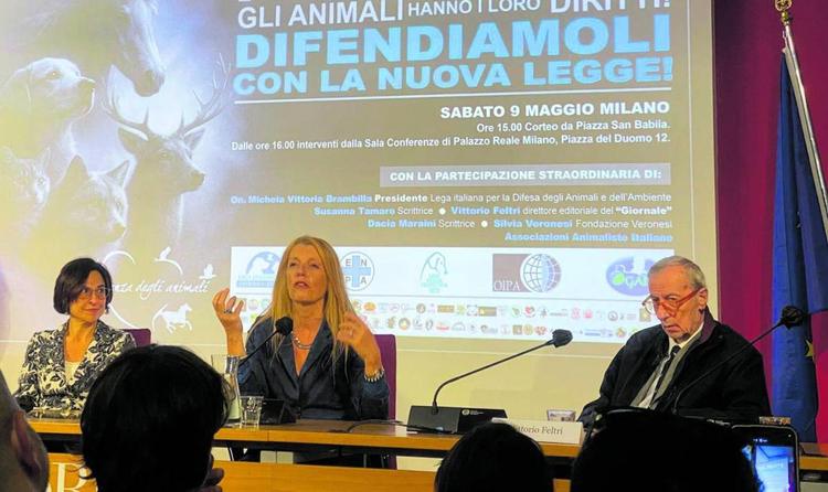 Un corteo in difesa di tutti gli animali