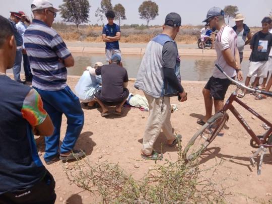 مصرع طفل غرقاً في قناة للري بقلعة السراغنة