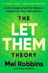 The cover of 'The Let Them Theory' by Mel Robbins