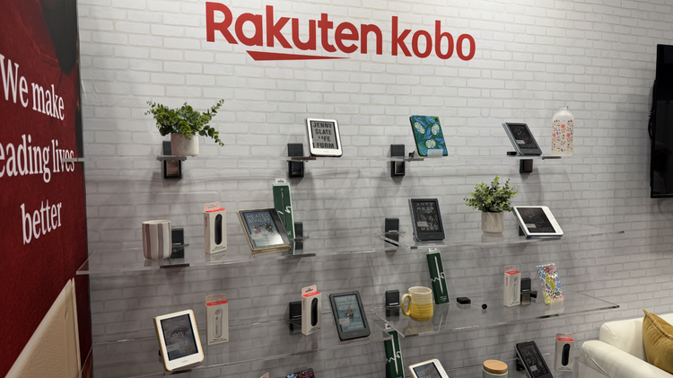 The Rakuten Kobo booth at BookCon 2026.