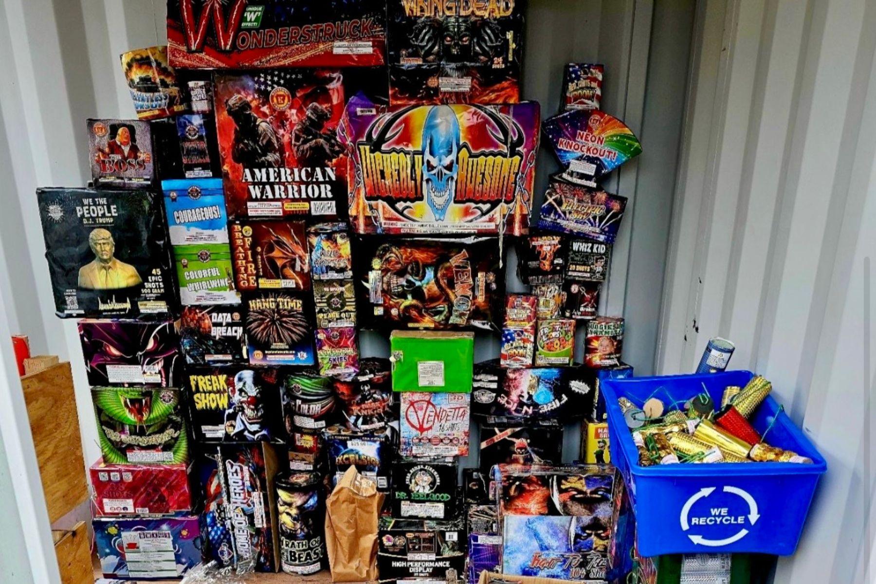 Reading police seize large quantity of illegal fireworks during Fourth of July enforcement