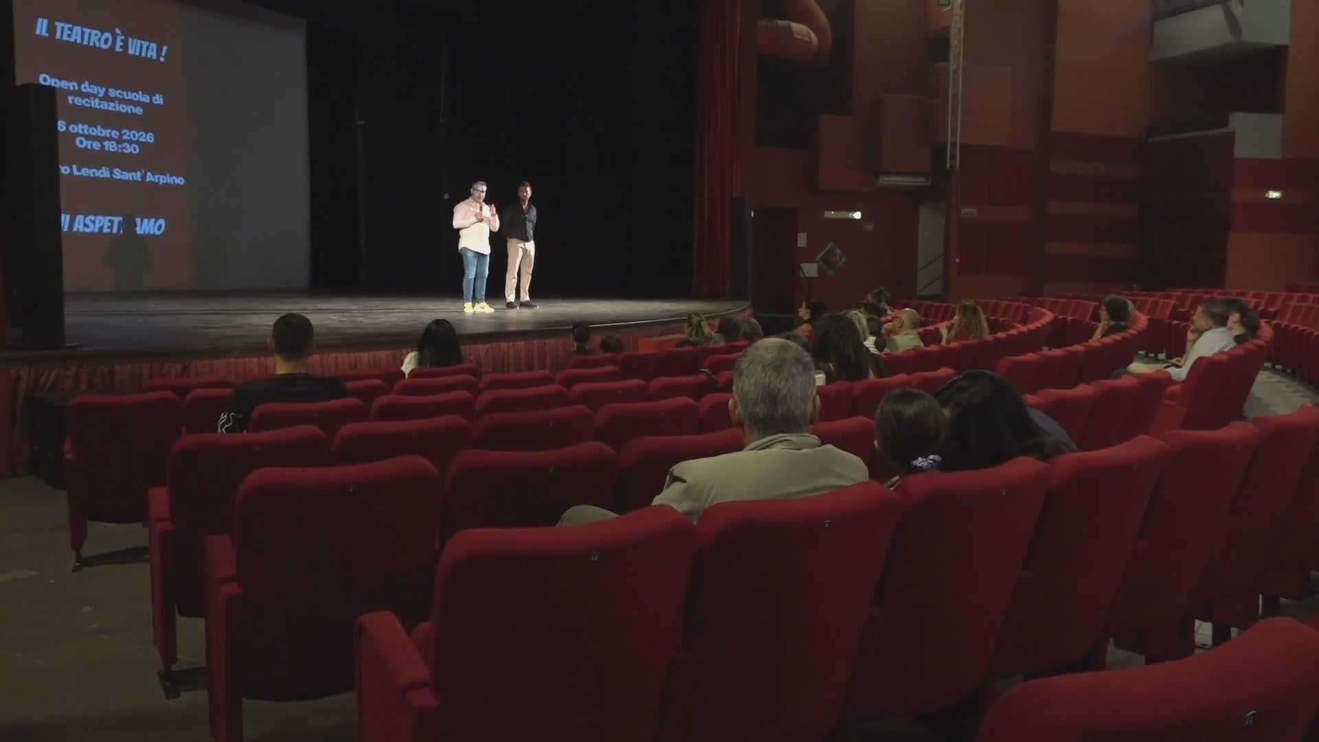 Sant’Arpino. Al via il quarto anno della scuola di recitazione al teatro Lendi