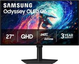 Samsung 27-inch Odyssey OLED G6 gaming monitor