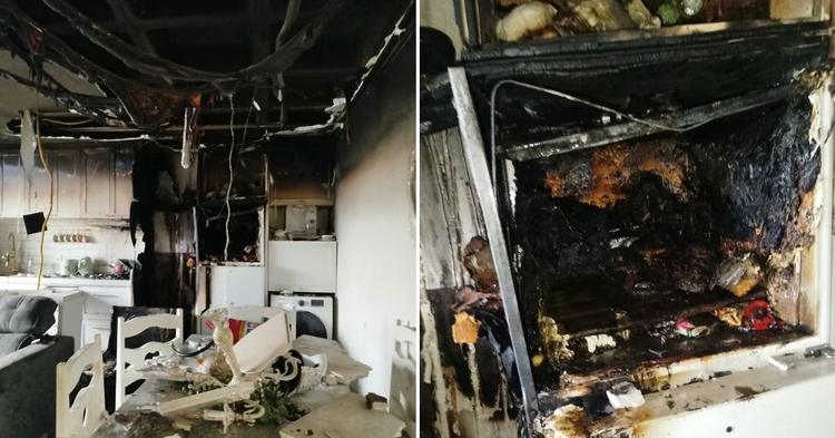 Incêndio em cozinha de apartamento em Itajaí deixa gato morto após inalação de fumaça&nbsp;
