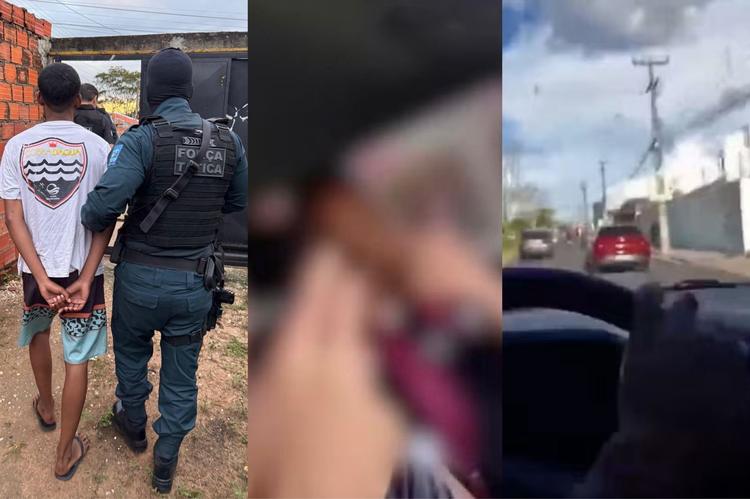 Adolescentes são apreendidos suspeitos de roubar carro de motorista de app e atropelar casal em Teresina