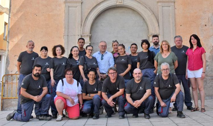 Ya está en marcha el Programa de Empleo y Formación “Ermita de San Sebastián”