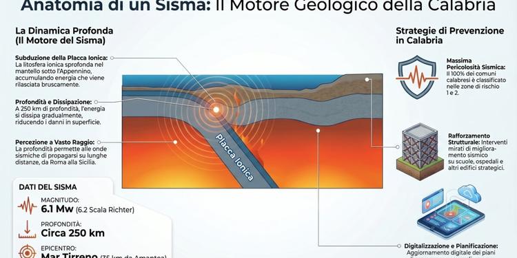 Terremoto in Calabria, la paura risale dal mare. Costarella: «Prevenzione decisiva»