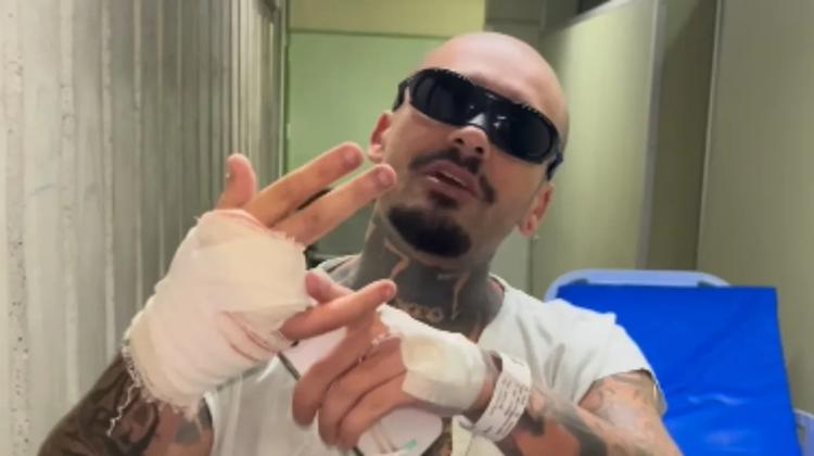 Streamer tem dedo amputado ao pular grade do Rock in Rio
