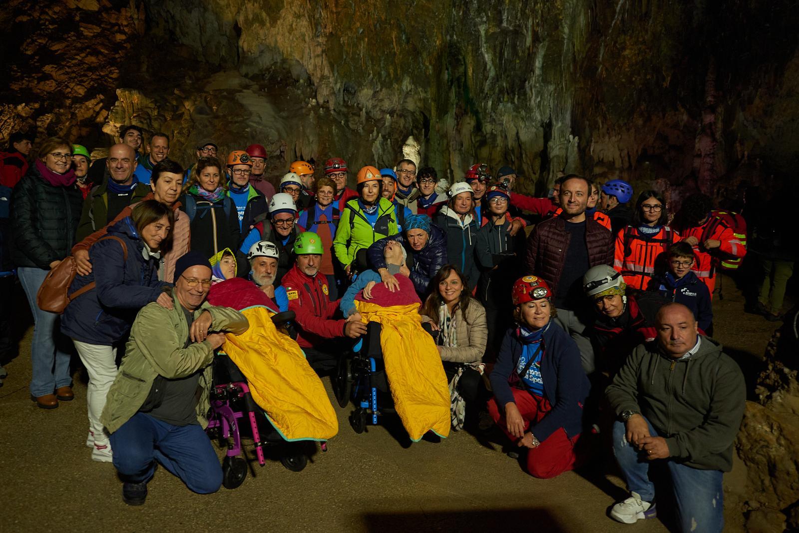 Grotte di Pertosa: torna Diversamente Speleo tra inclusione e solidarietà