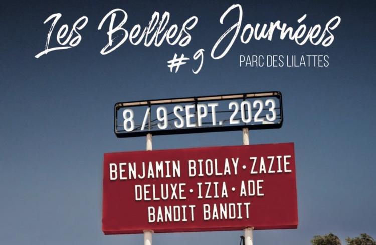 Zazie, Benjamin Biolay, Izïa, Deluxe : découvrez la programmation des « Belles Journées » de Bourgoin-Jallieu