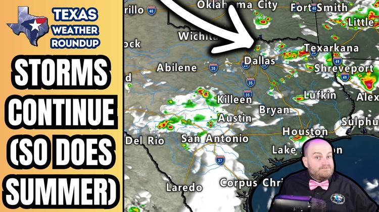 More Storms for Texas Today; Northeast Texas and ArkLaTex Have Main Severe Risk