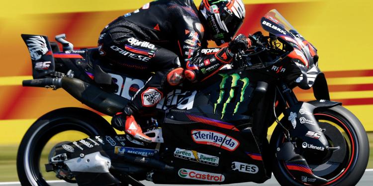 Aprilia domina le qualifiche ad Assen: Martin in pole, Bezzecchi terzo