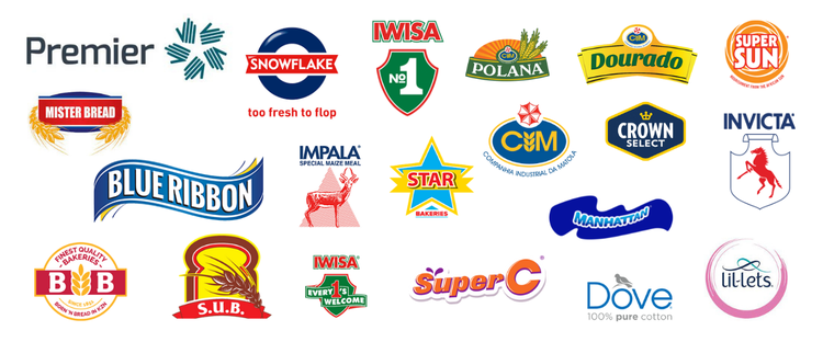 Premier food has a number of brands including Blue Ribbon bread, Iwisa maize meal, Lil-lets and Snowflake flour. 