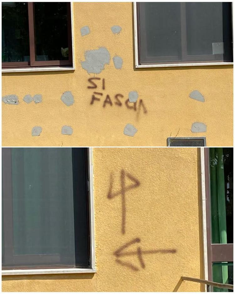 “Scritte fasciste sui muri”, ma erano indicazioni di cantiere: gaffe di due politici PD