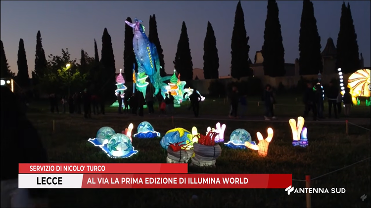 Lecce, al via la prima edizione di Illumina World
