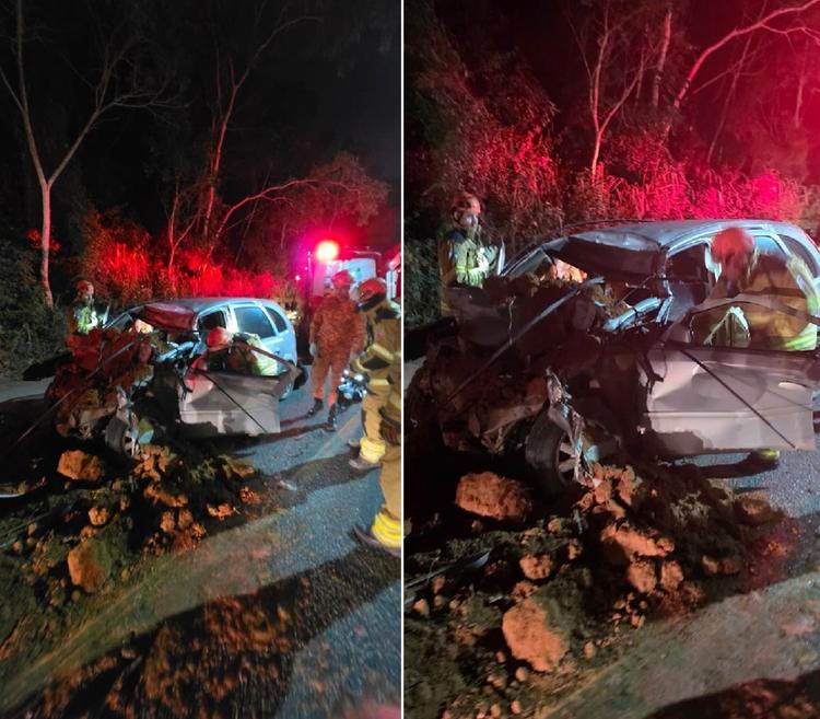 Aposentado da Polícia Militar morre em acidente entre carro e caminhão  em Saquarema